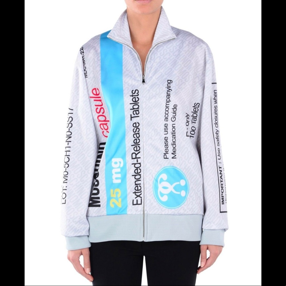 SS17 Moschino X Jeremy Scott Pills Sweatshirt